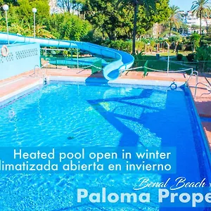  Apartamento Benal Suite, Estudio Con Parque Acuático Y Vistas Al Mar. España
